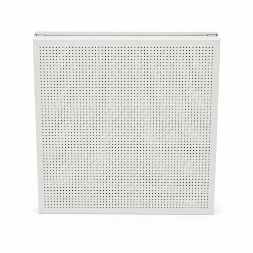 Micro-perforated acoustic panel front view