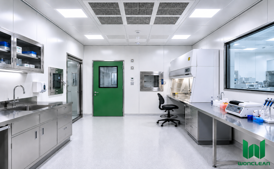 Hospital sample room