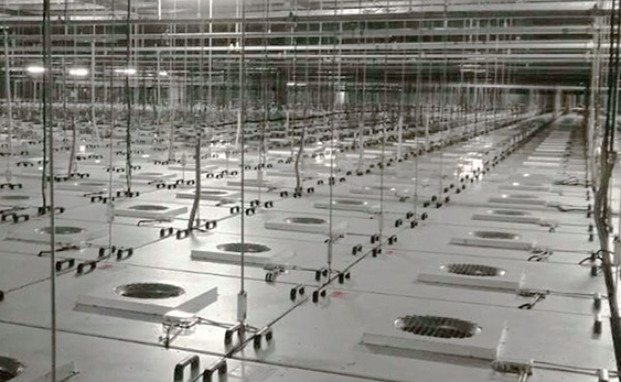 The key component of clean room-ceiling system