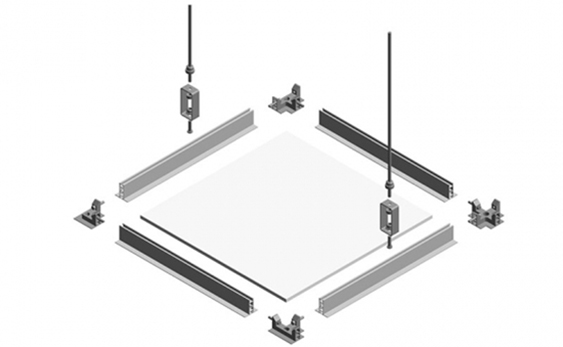 Introduction to the composition and construction of the clean room ceiling system