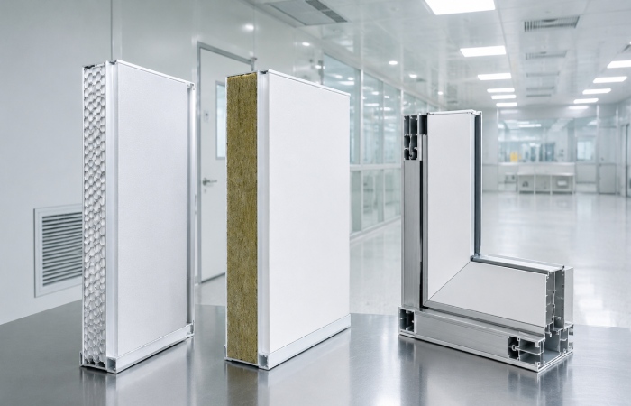 Cleanroom Panel Deflection Control for Semiconductor Fabs: Aluminum Honeycomb, Rockwool and Reinforced Frames