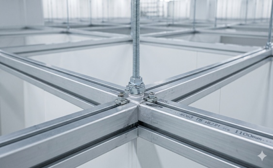 Project Case: Engineering a 2026 High-Load FFU Ceiling Grid for South Korea's Gigafabs