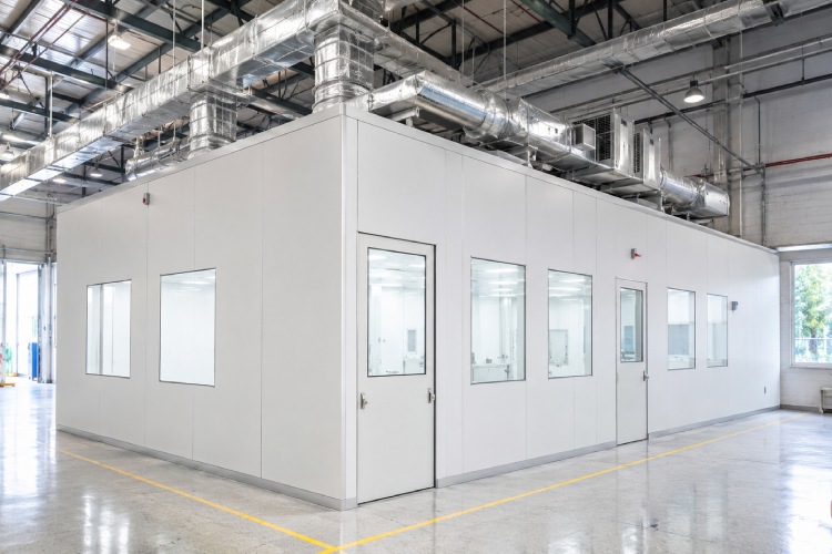 Genetek Malaysia Cleanroom Project Case Study: Modular Envelope, Air Shower, H13 HEPA Terminals and DX AHU Integration