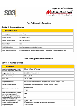 SGS Certificates: Validating 2026 Cleanroom Compliance and Modular Material Innovations